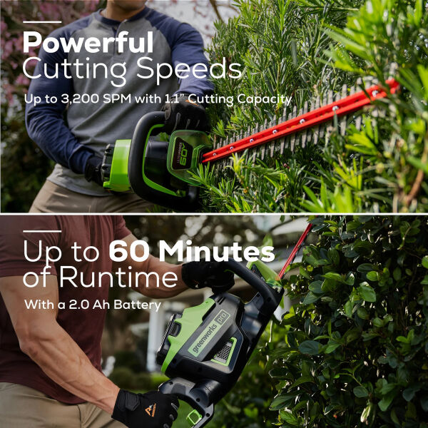 60V Hedge Trimmer